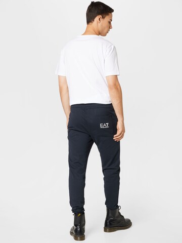 Effilé Pantalon EA7 Emporio Armani en bleu