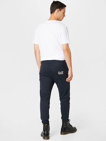 Effilé Pantalon EA7 Emporio Armani en bleu