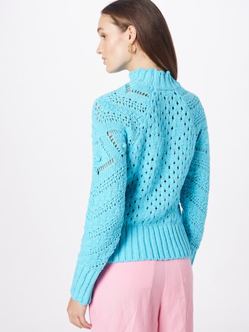 River Island Pullover 'POINTELLE BATWING' in Blau