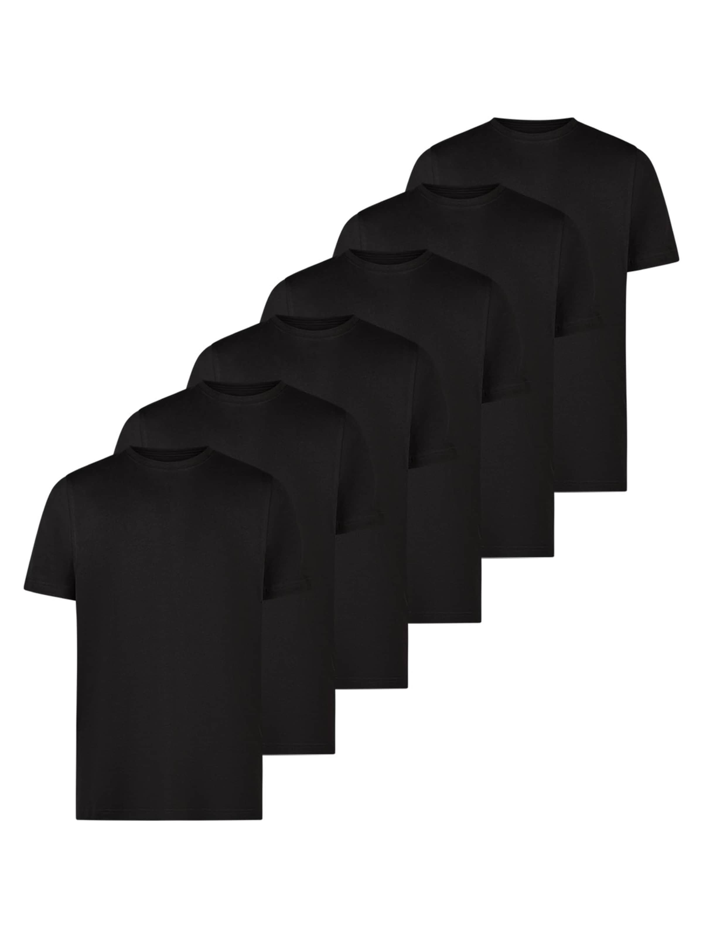 LERROS Shirt 'Basic'‌‌‌‌‌‌‌‌‌‌ in Schwarz: Vorderseite