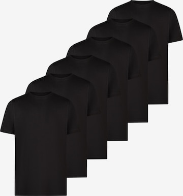 LERROS Shirt 'Basic' in Schwarz: Vorderseite