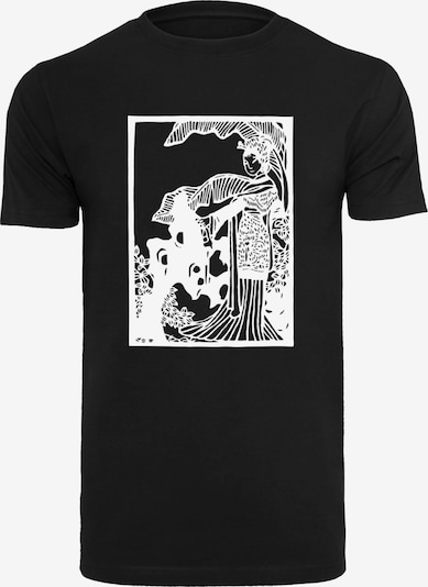 Merchcode Paita 'Chinese Beauty X' värissä harmaa / musta / valkoinen, Tuotenäkymä