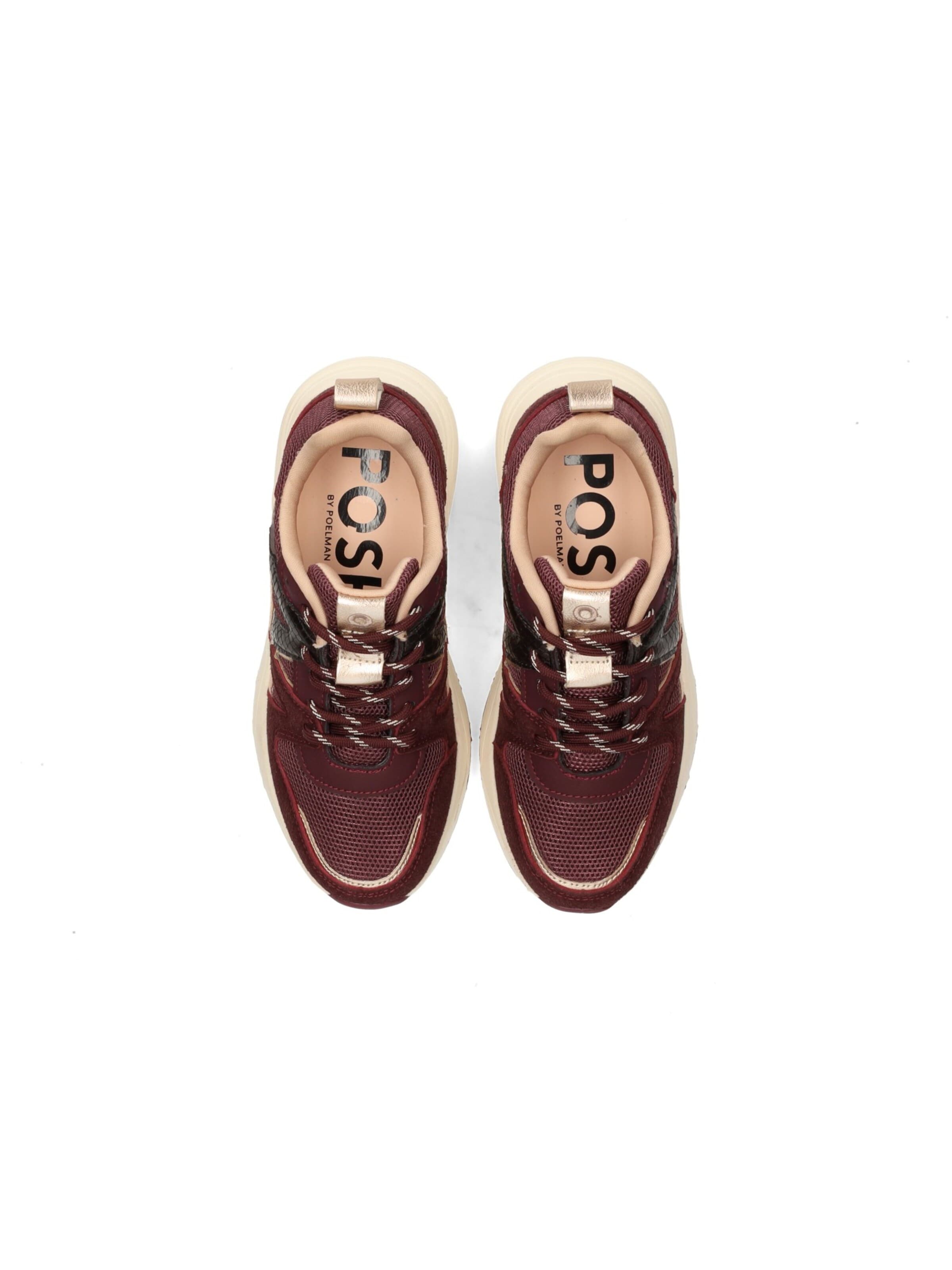 POSH by Poelman Sneakers in Bruin