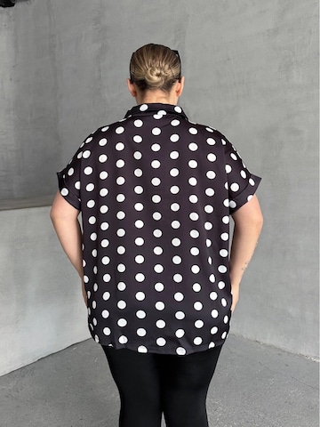 Stil Diva Shirt in Zwart