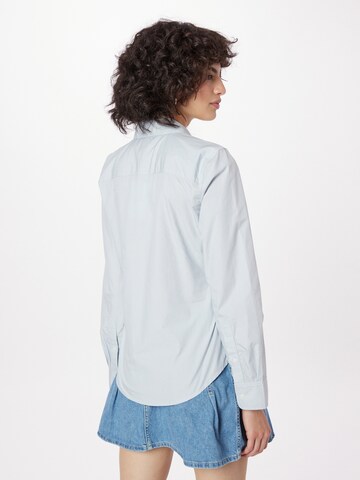 TOMMY HILFIGER Bluse in Blau