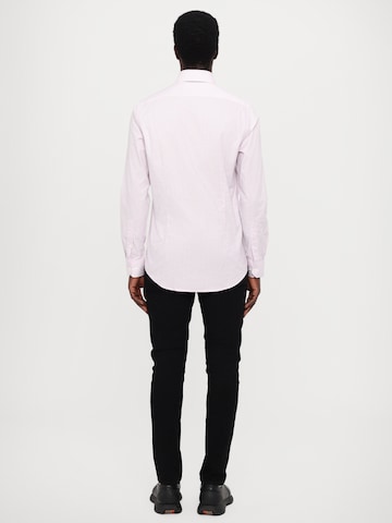 Michael KorsSlim Fit Košulja - roza boja: stražnji dio