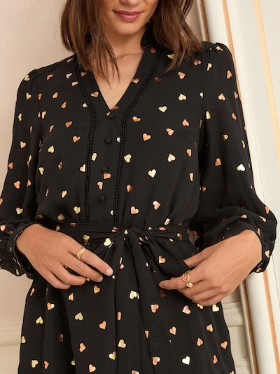 love & roses Kleit elevandiluu / heleoranž / must, Tootevaade