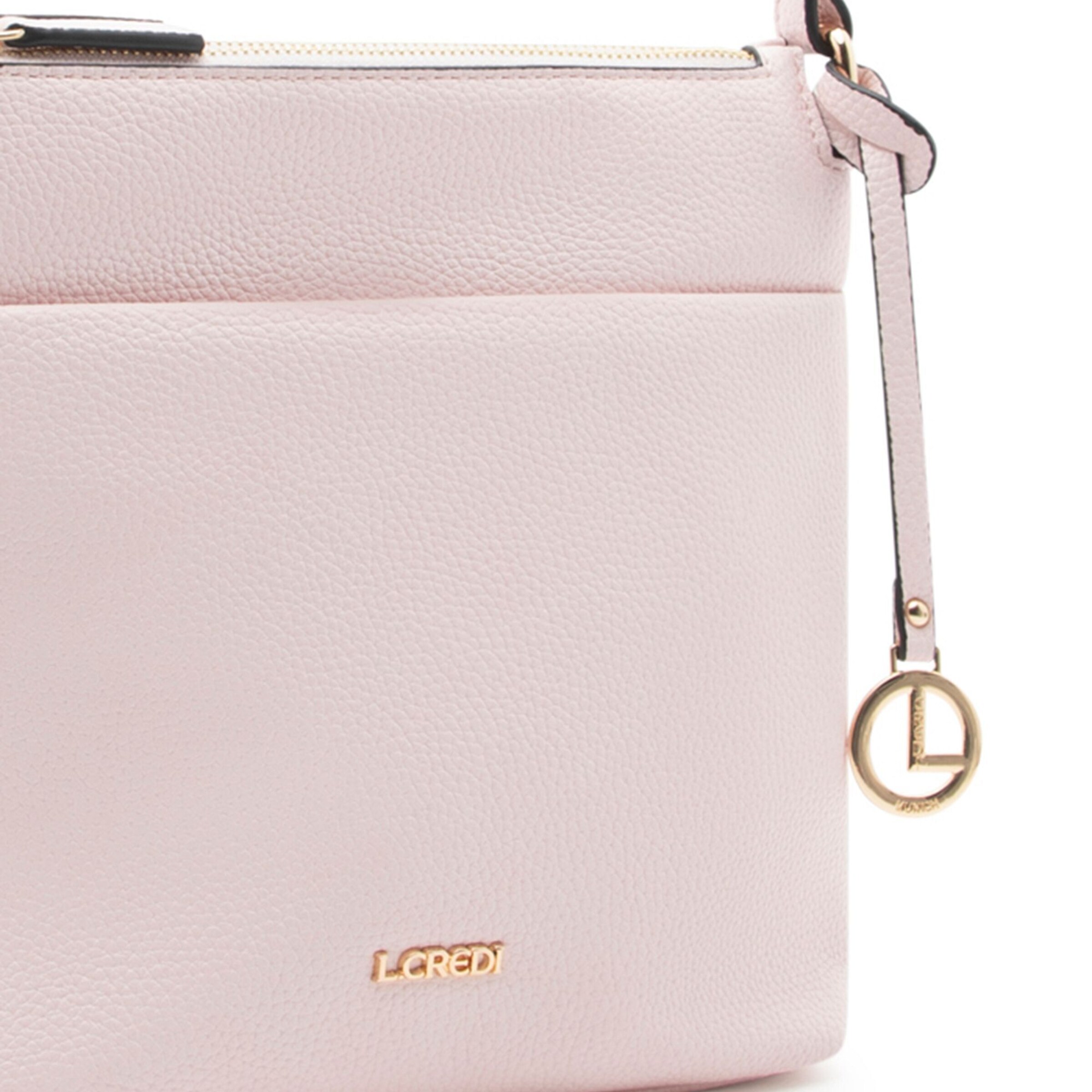 L.CREDI Schoudertas 'Ella' in Roze