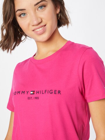 TOMMY HILFIGER T-shirt i rosa