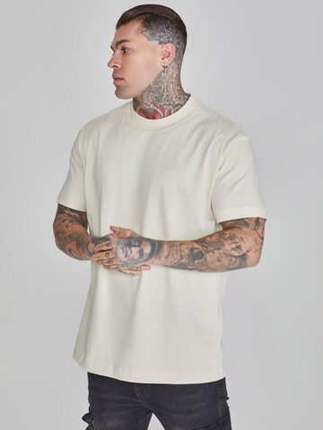SikSilk Shirt in Beige: front