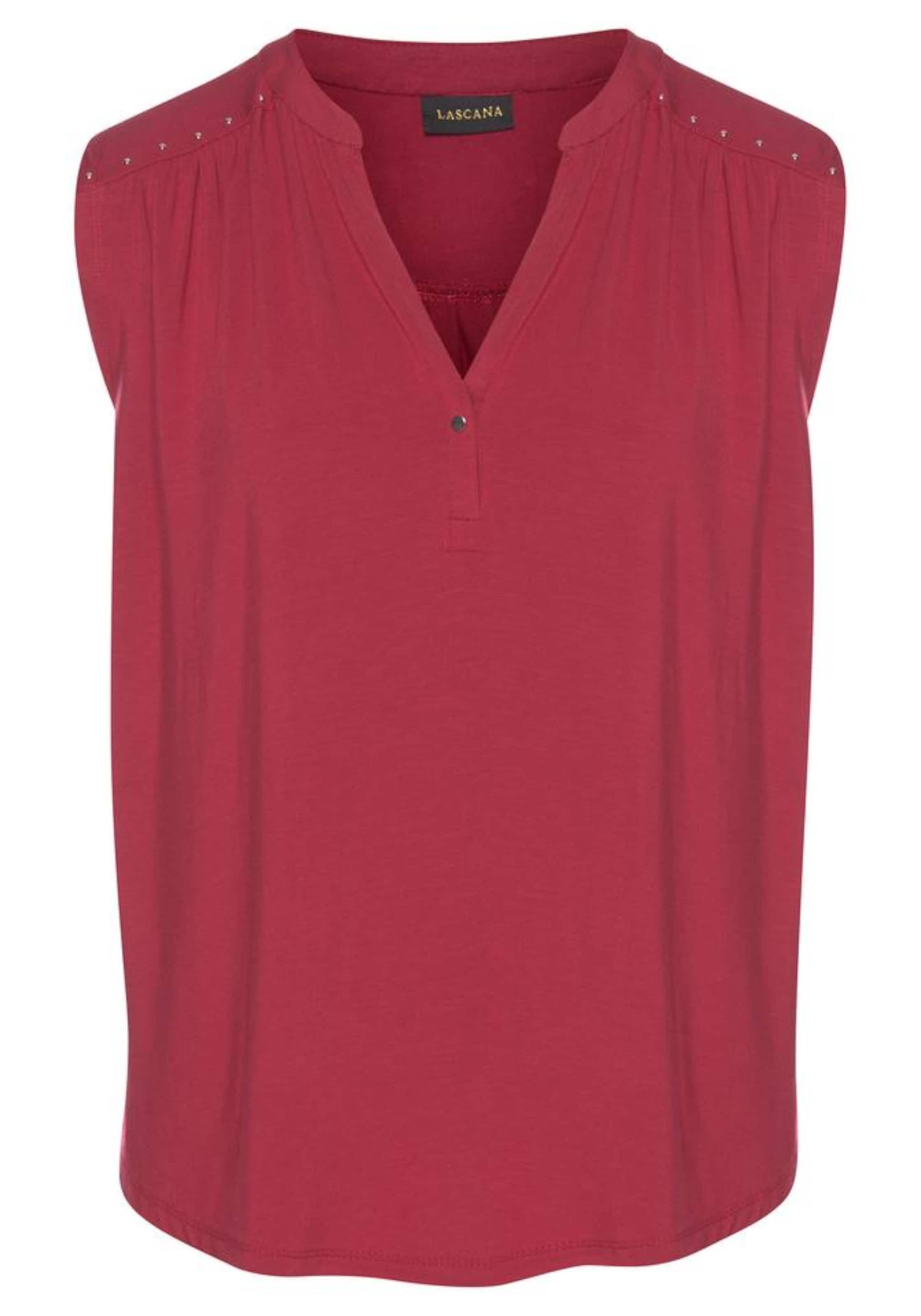 LASCANA Halenka – červená: přední strana