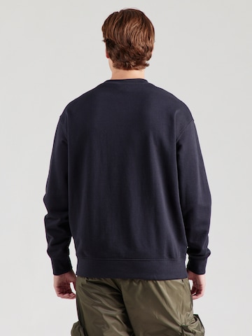 Sweat de sport 'DNA CREW' QUIKSILVER en noir