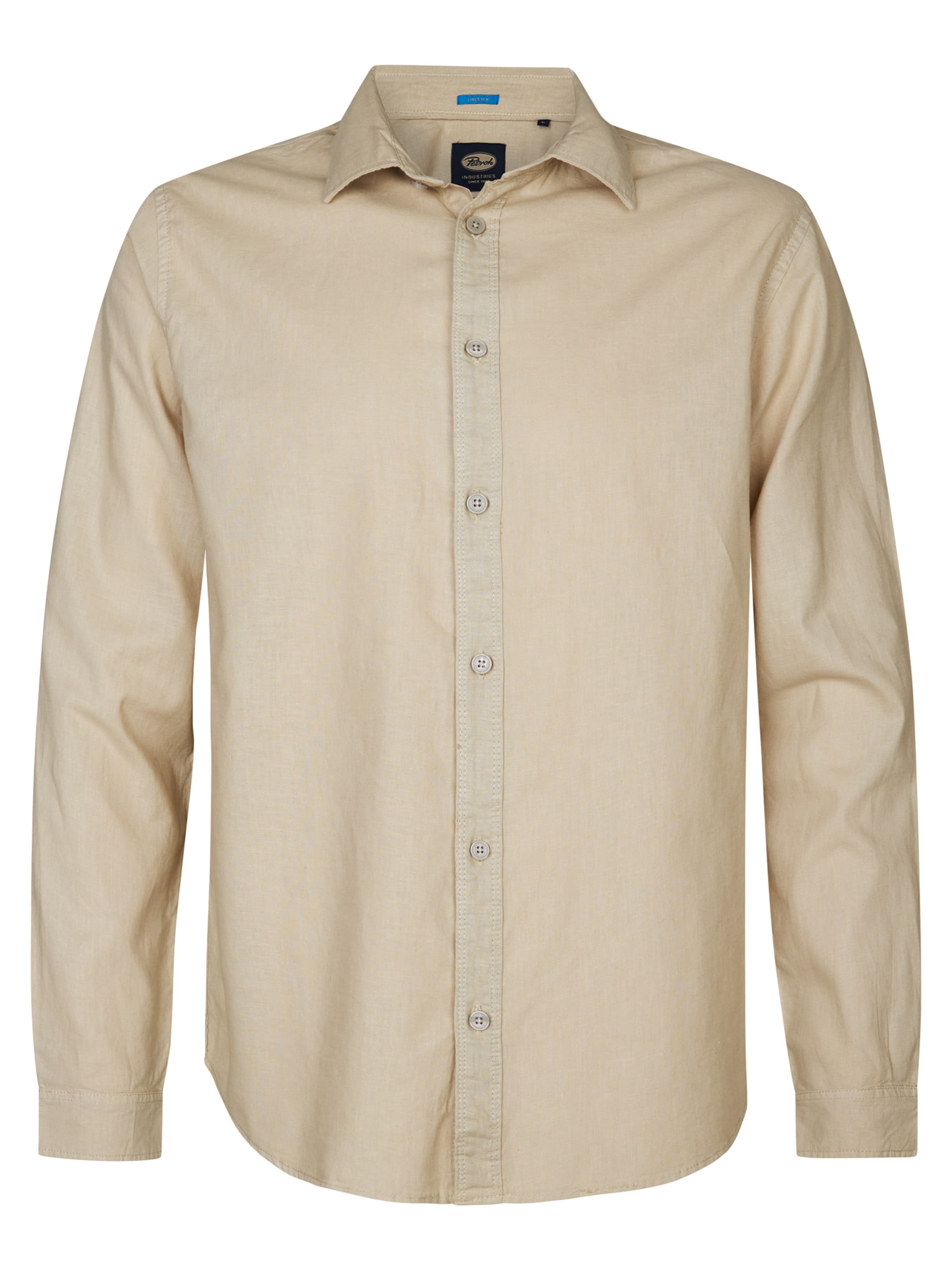 Petrol Industries Srajca | bež barva: sprednja stran