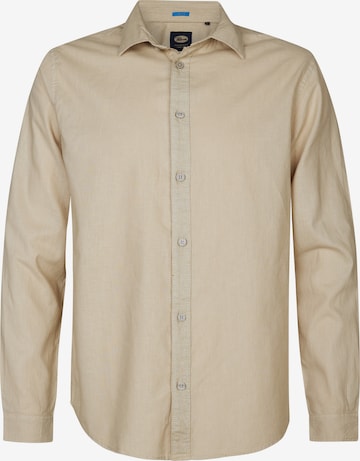 Petrol Industries - Camisa em bege: frente