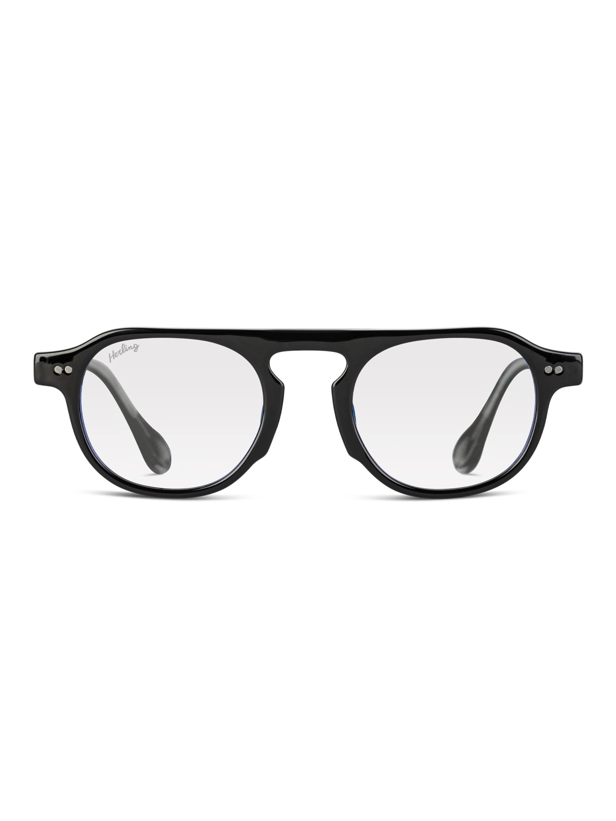 Herling Brillen 'Auden Blue Light'‌‌‌‌‌ in Schwarz