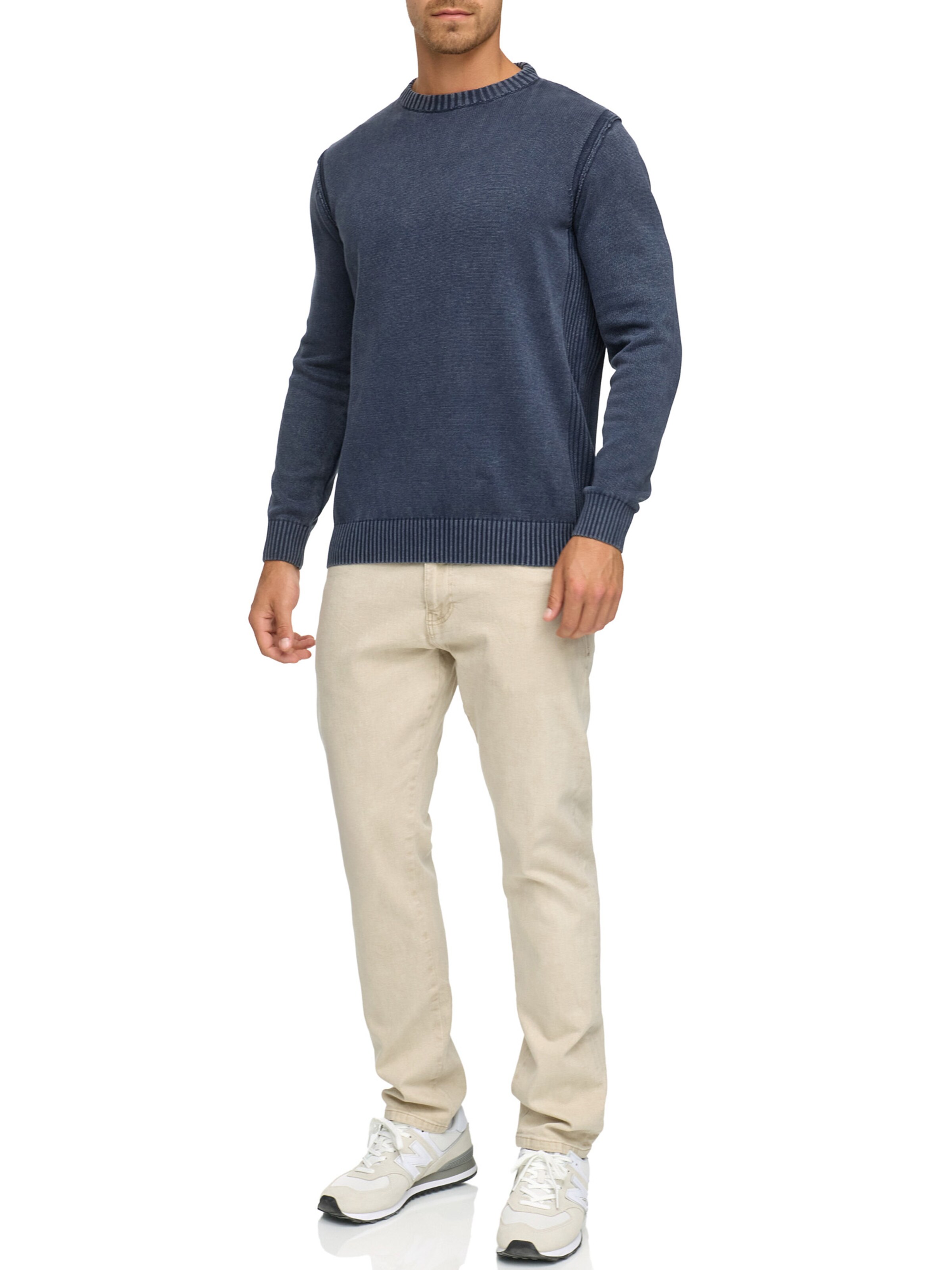 INDICODE JEANS Sweater in Blue