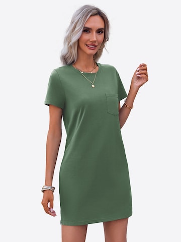 Imily Bela Šaty – zelená: přední strana