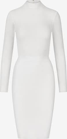 KraimodKoktel haljina - bijela boja: prednji dio