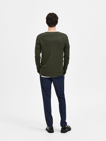 SELECTED HOMME Sweater 'Rome' in Green