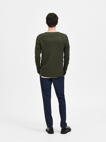 SELECTED HOMME Pullover 'Rome' in Grün