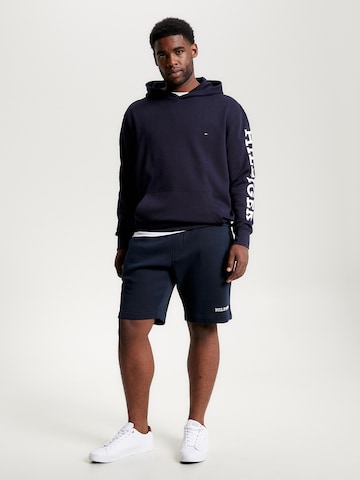 Tommy Hilfiger Big & Tall Sweatshirt i blå