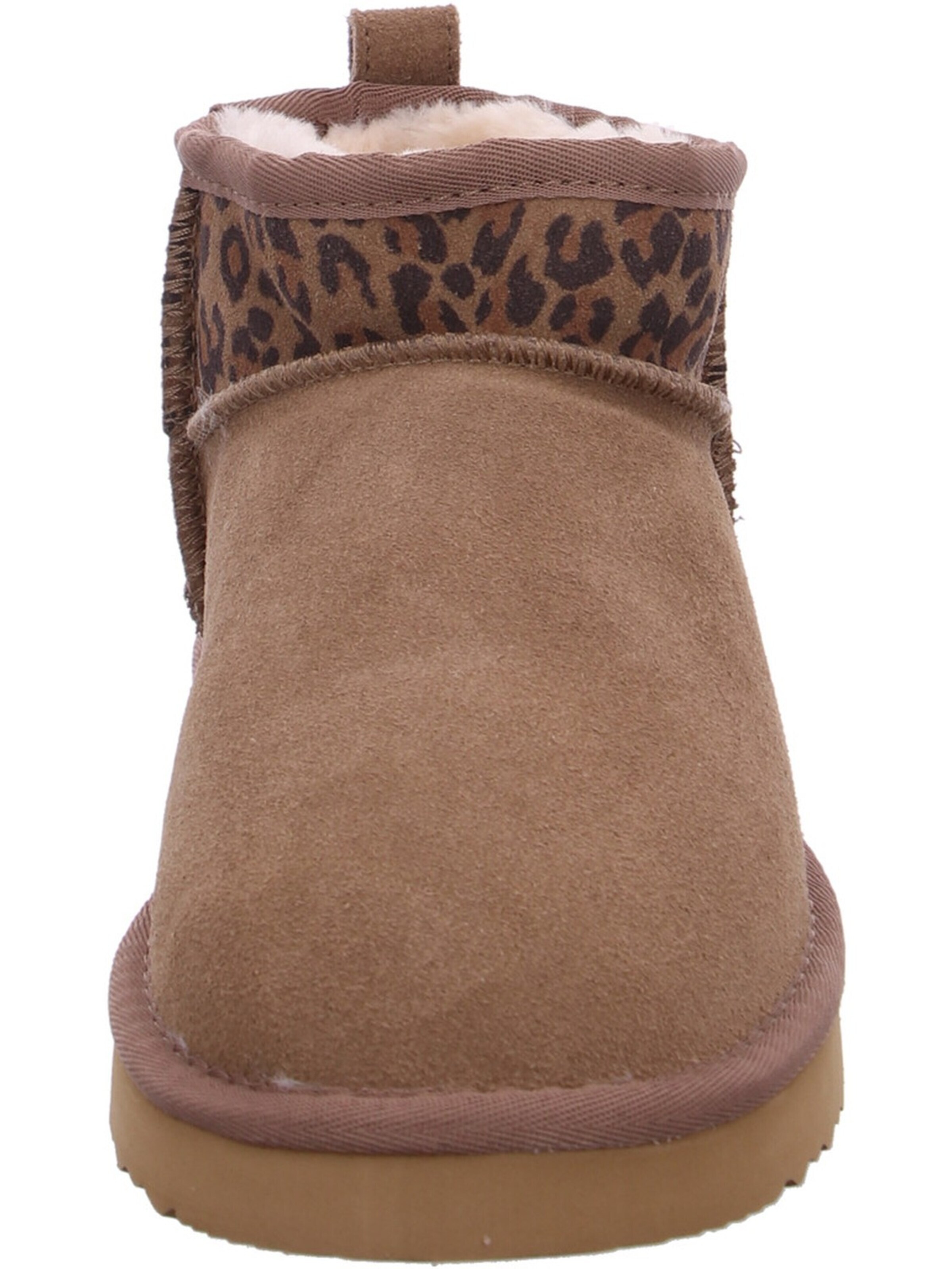 OOG Lace-Up Boots in Beige
