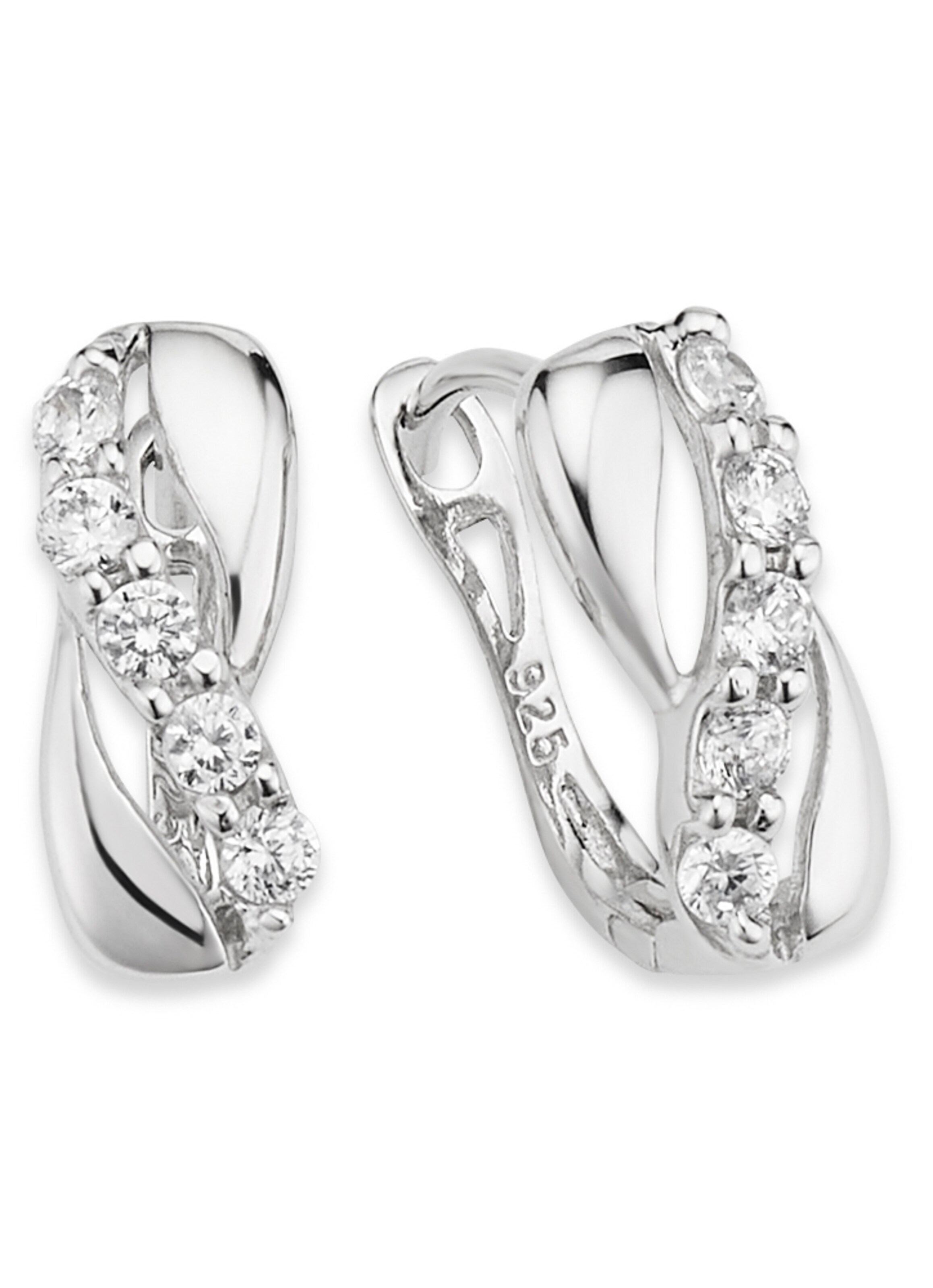 Bruno Banani Ohrringe in Silber: Vorderseite