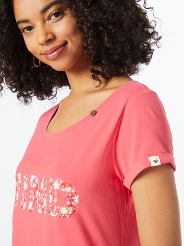 Ragwear Shirt 'FLORAH' in Roze