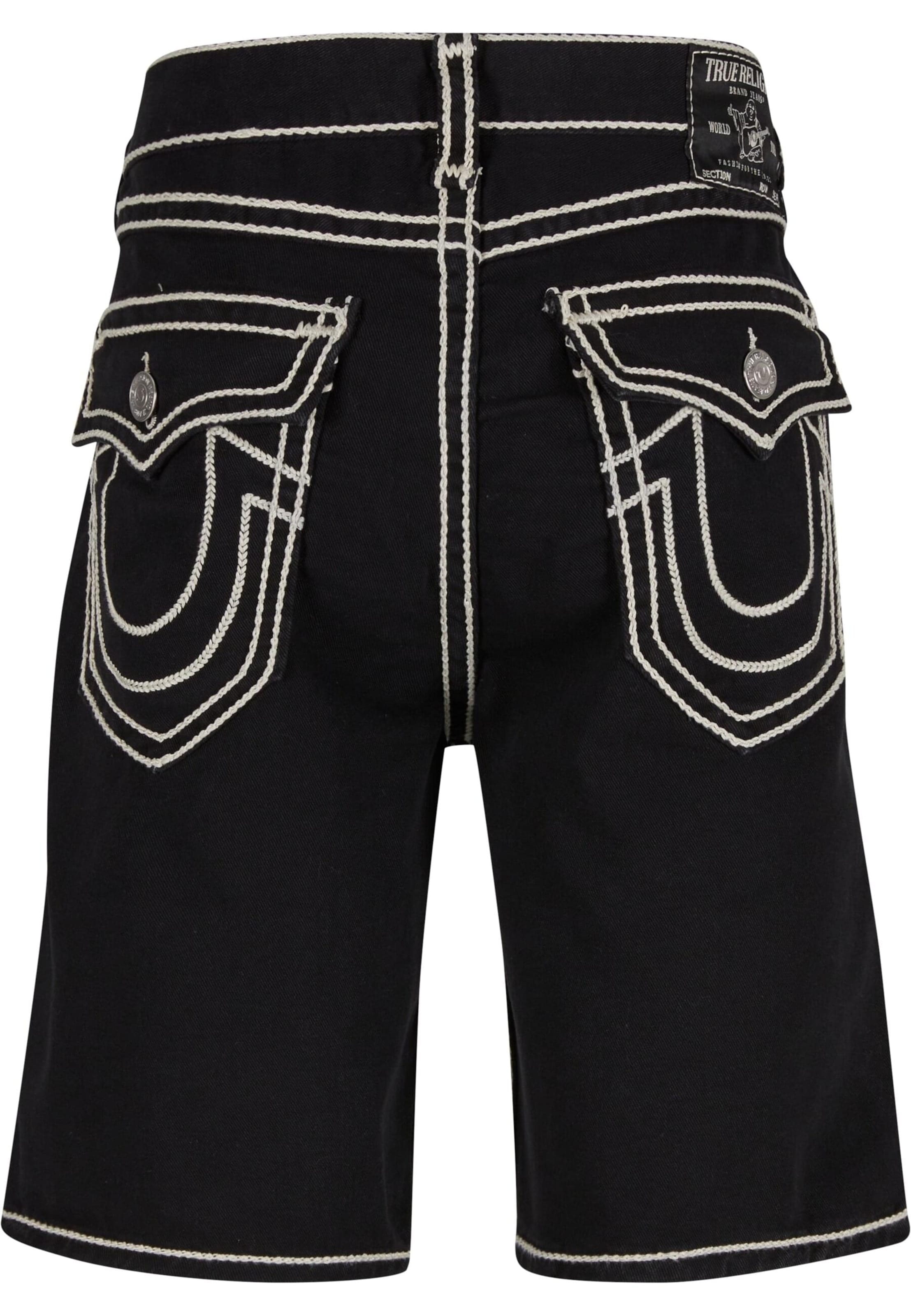 True Religion Loose fit Trousers 'Bobby' in Black
