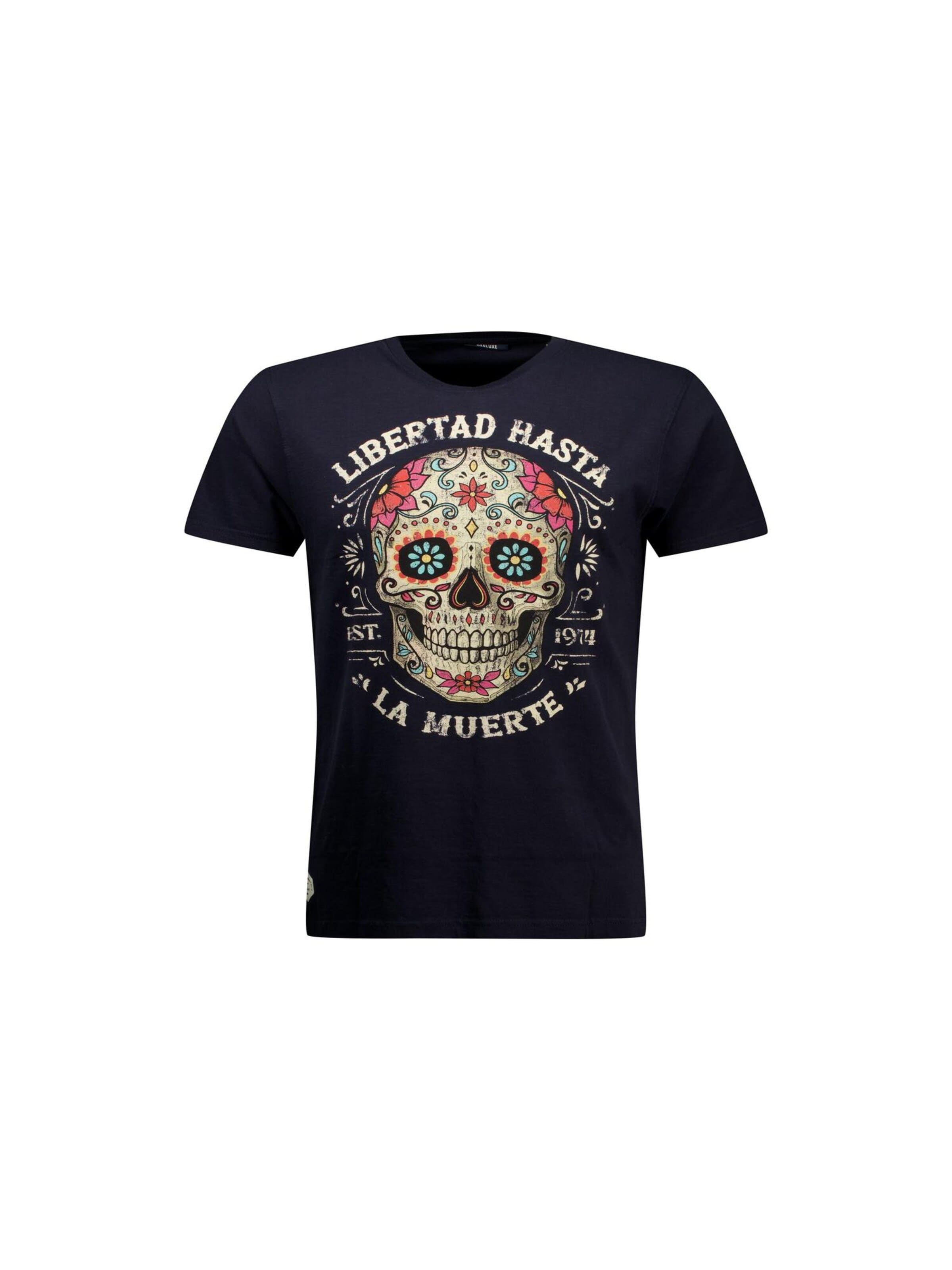 Deeluxe Shirt in Blauw: voorkant