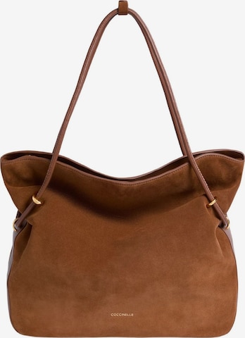 Coccinelle Shopper 'Lizzie F26' in Brown: front