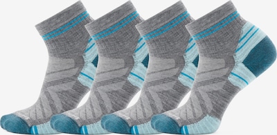 SMARTWOOL Ponožky, veľkosť 38-40,5 - modrá / sivá, Produkt