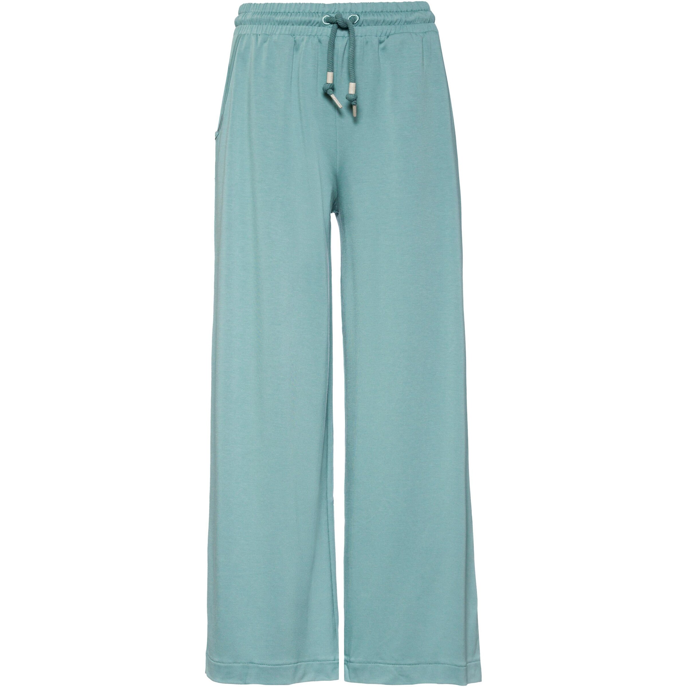 Ragwear Wide Leg Hose 'Jecky' in Grün: Vorderseite
