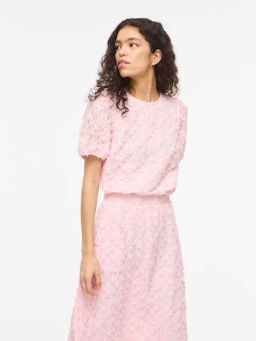 Camicia da donna 'VISasha' di VILA in rosa: frontale