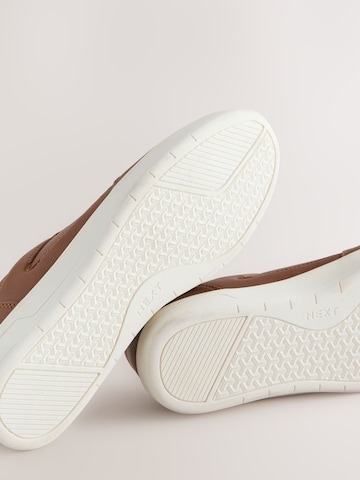 Baskets basses Next en marron