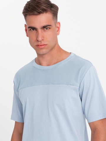 Ombre Тениска в синьо