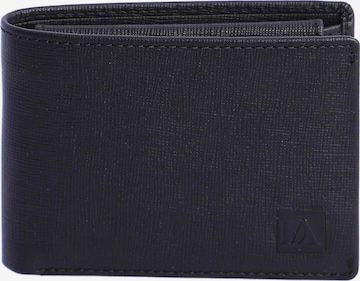 Don Algodon - Cartera 'Cartera para hombre Alessandro de piel con protección RFID' en negro: frente