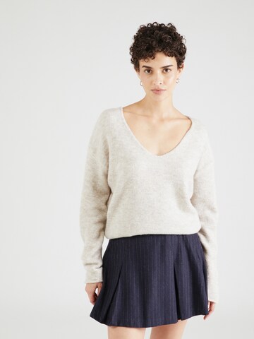 MUSTANG Sweter 'Carla' w kolorze biały: przód