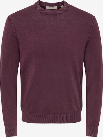 Only & Sons Sweter 'GARSON ' w kolorze czerwony: przód