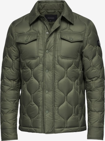 Veste mi-saison Ombre en vert : devant