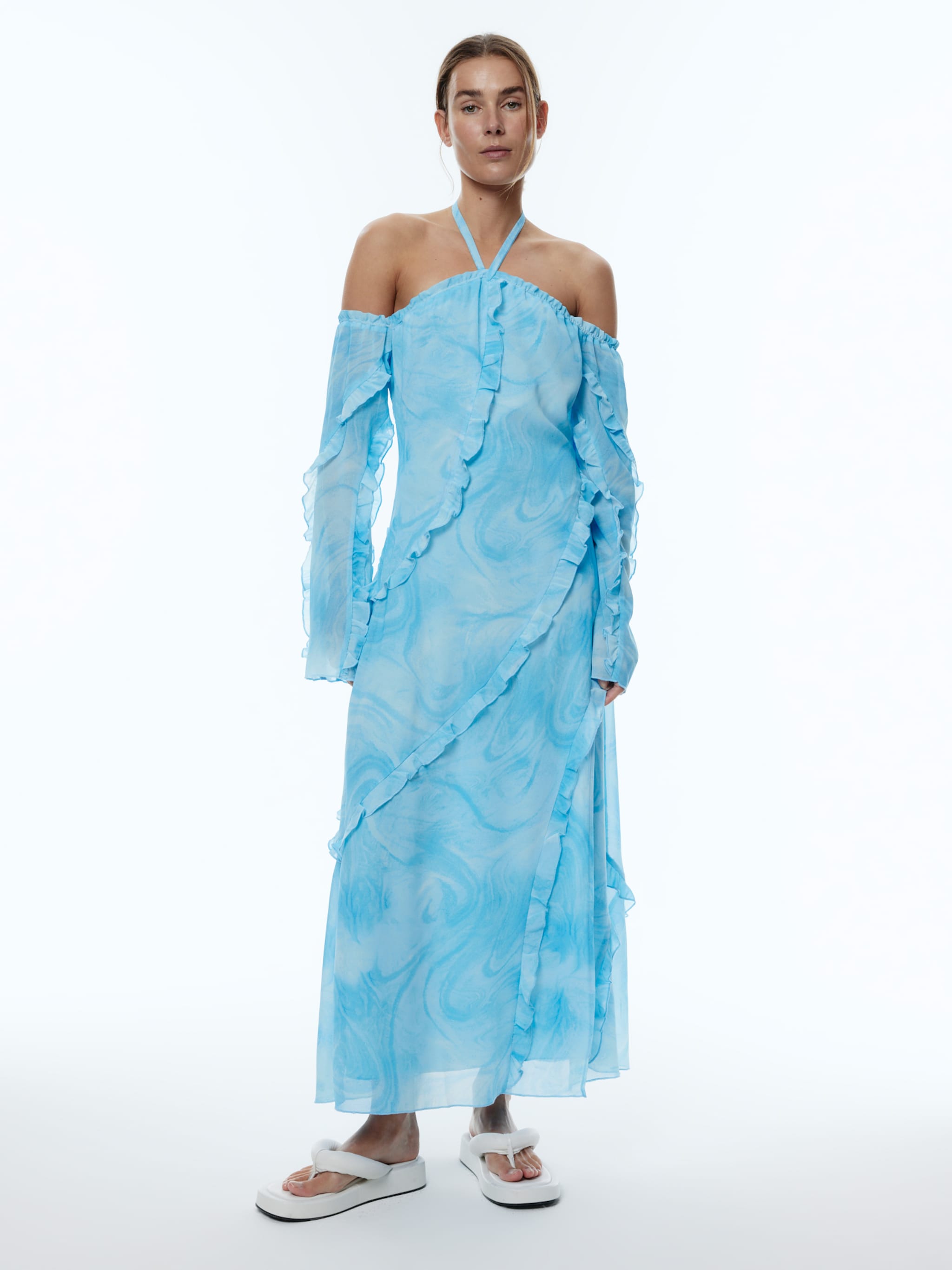 EDITED Produkte Kleid 'Katjana' hellblau