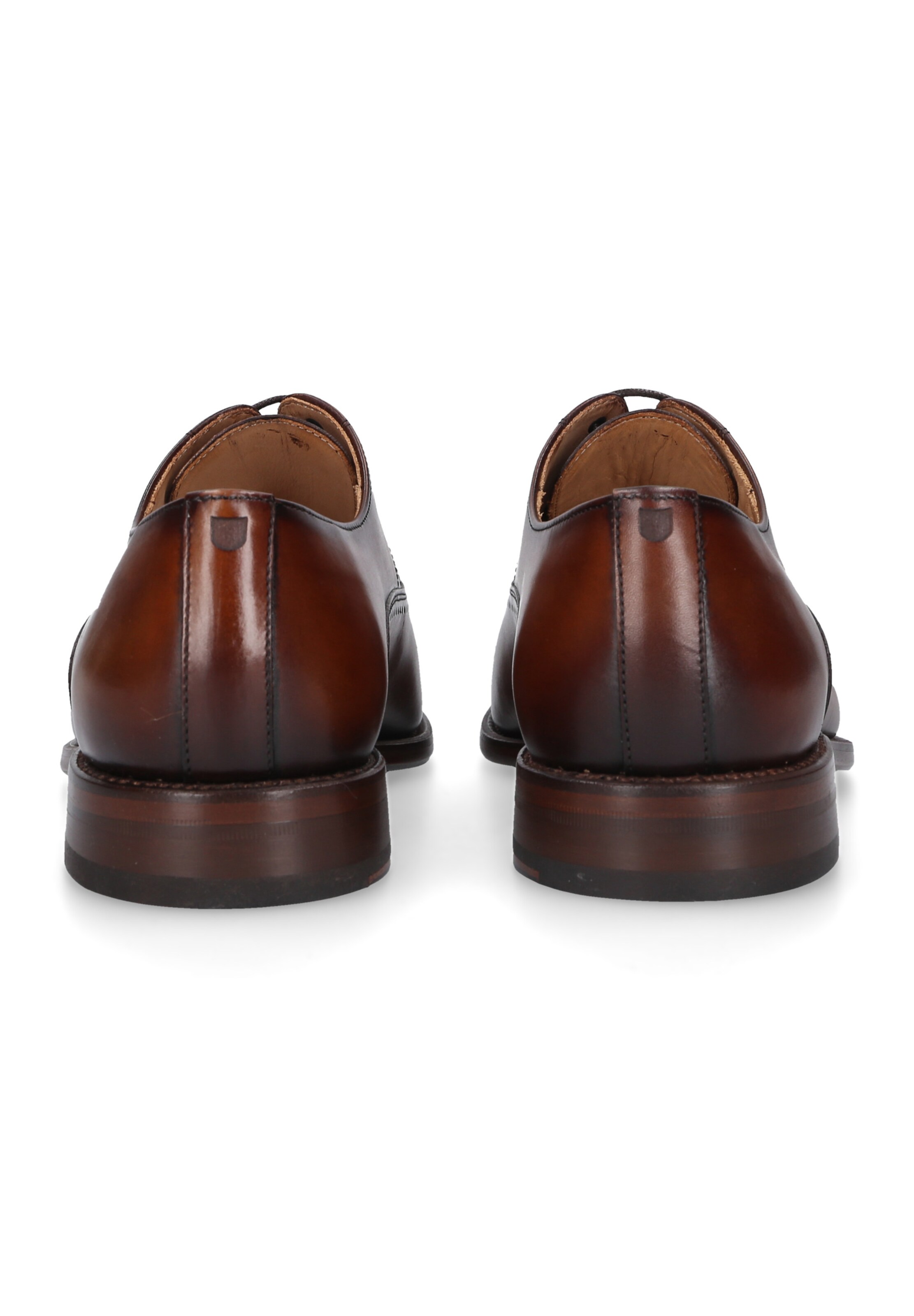Henry Stevens Veterschoen 'Liam CO Captoe Oxford' in Bruin