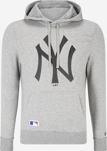 NEW ERA Sweatshirt 'NY Yankees' in Grijs: voorkant