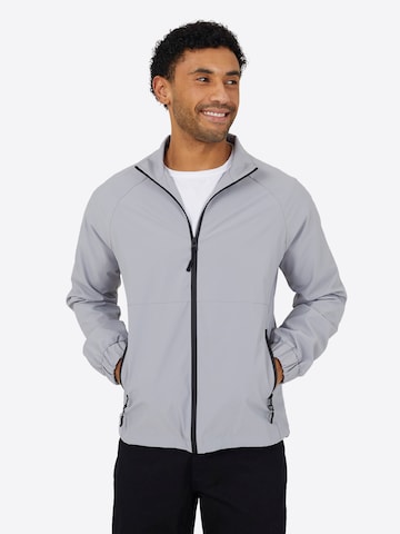 Veste mi-saison BRAVE SOUL en gris : devant