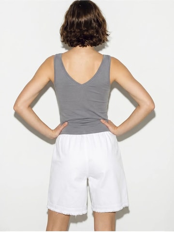 Wide leg Pantaloni 'Shorts' di Bianco Lucci in bianco