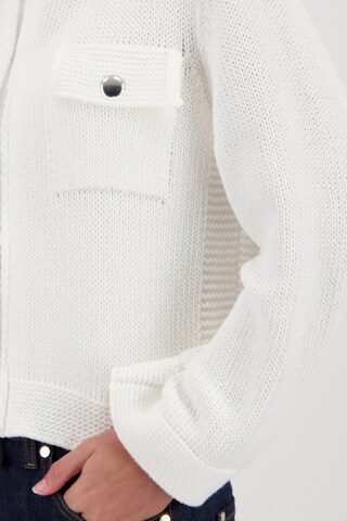 monari Knit Cardigan in White