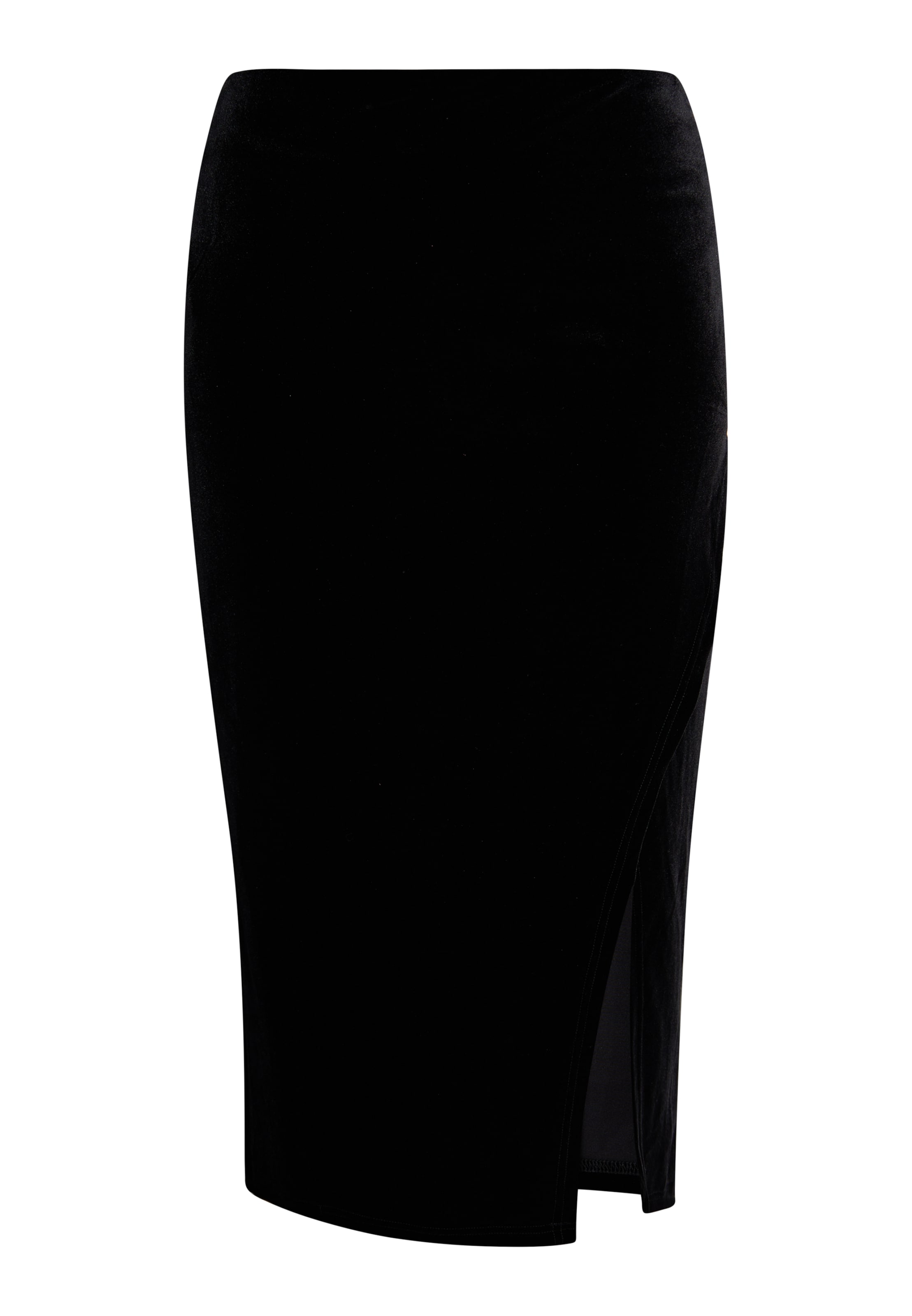 melns faina Svārki: no priekšpuses