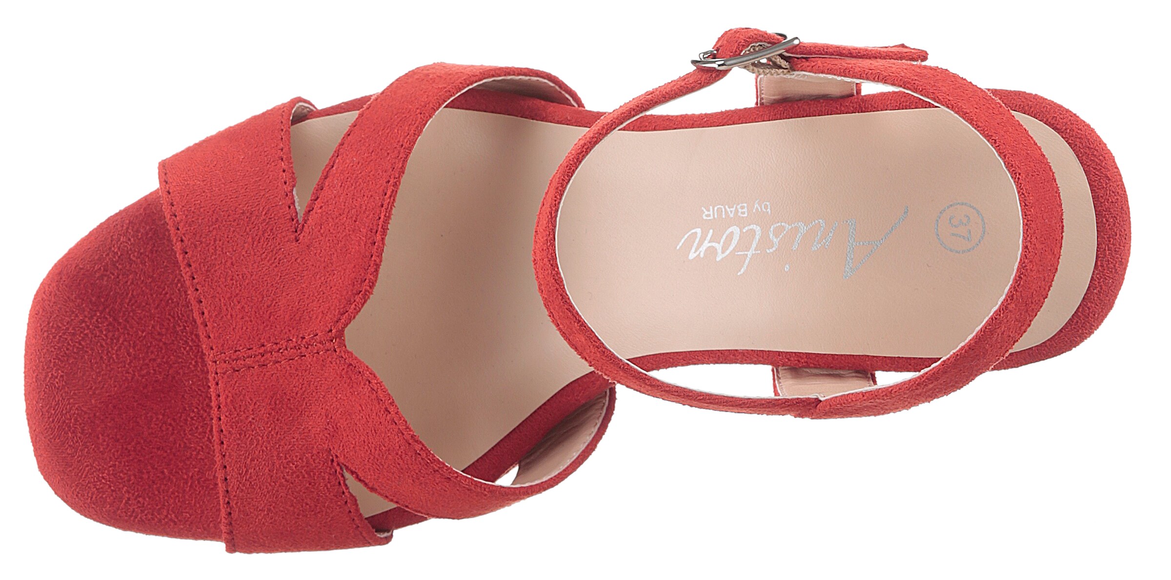 Aniston Sandals in Red