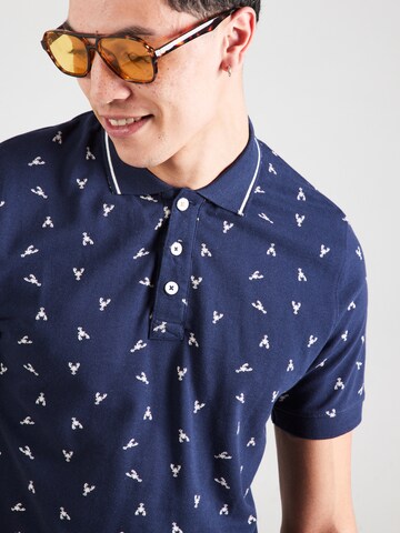 Tricou 'Lobster' de la INDICODE JEANS pe albastru