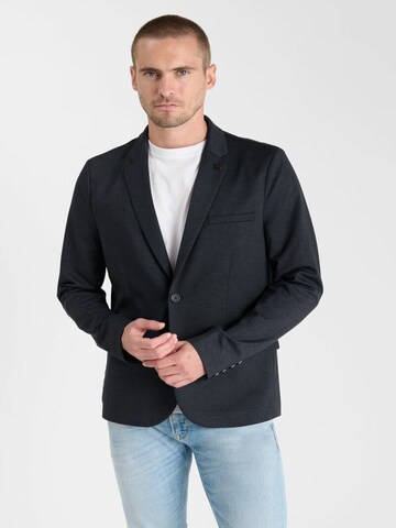 Coupe regular Veste de costume 'Rusa' Le Temps Des Cerises en bleu : devant